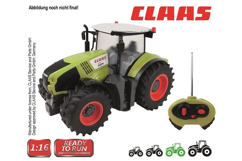 TRAKTOR CLAAS NA DIAĽKOVÉ OVLÁDANIE SO SVETLOM